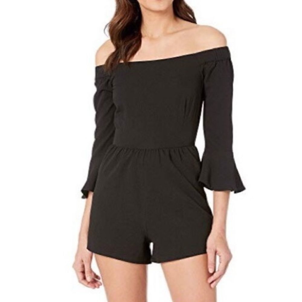 Amuse society pia romper Black Sz Medium